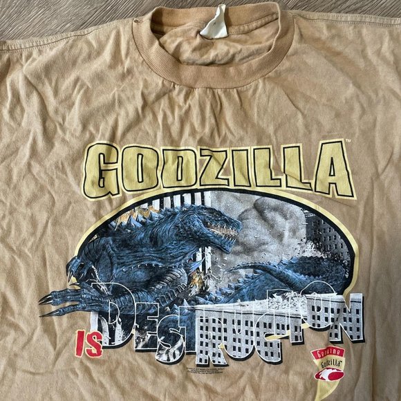 Vintage 1998 Godzilla shirt